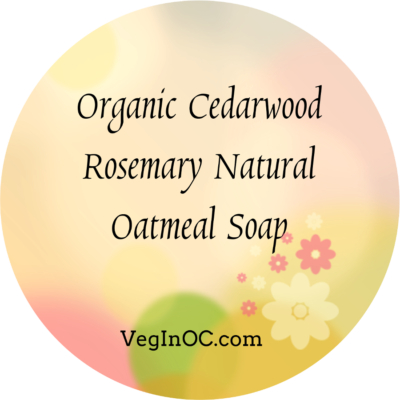 Oatmeal Cedarwood Rosemary Soap - Image 3